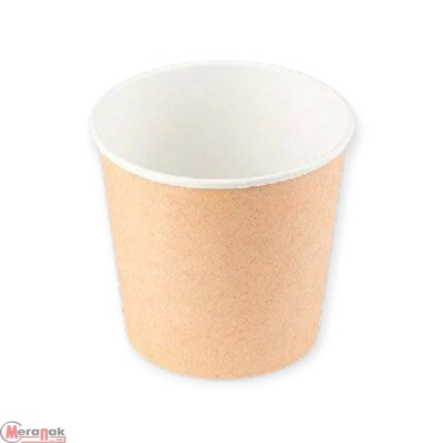 Круглый контейнер OSQ ROUND BOWL 500 (30/600) d100 Коричневый - фото