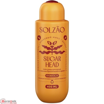 Гель для душа Solzao Sugar Head 400мл, арт. 016.122644.01 Микс - фото