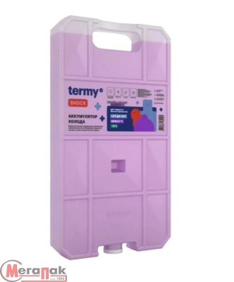 Аккумулятор холода Termy, гелевый, мягкий, 300 мл, 0 С Фиолетовый - фото