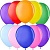 Шар латекс (1) (12''/30 см) Ассорти, пастель, 50 шт. 812001,  - фото