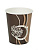 Стакан бумажный 350мл для горячего Take away 50шт, арт. 00000000260 Коричневый - фото