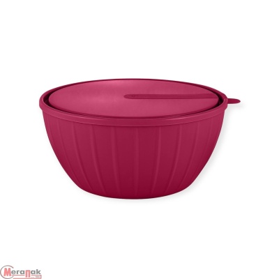Салатник Sugar&Spice Vanilla с крышкой 2,8л брусника, SE186711054 (14) Бордо - фото