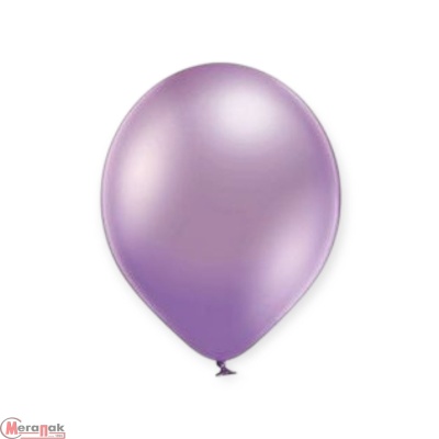 Шар латексный BELBAL (14''/36см) В 105/602 Хром Glossy Purple 1 шт(1) Фиолетовый - фото