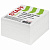 Блок д/записей Staff проклеенный куб 9*9*5 см белый белизна 90-92% 129196 Белый - фото