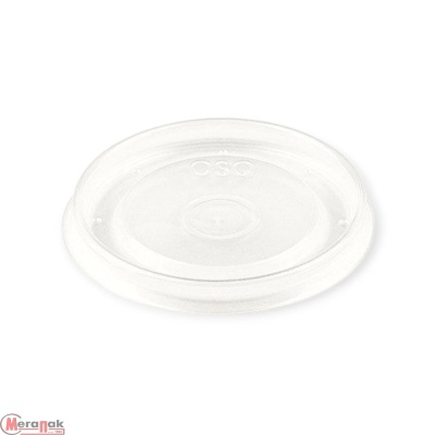 Крышка плоская PP ANTIFOG OSQ ROUND BOWL 700 (35/525) d115 Прозрачный - фото