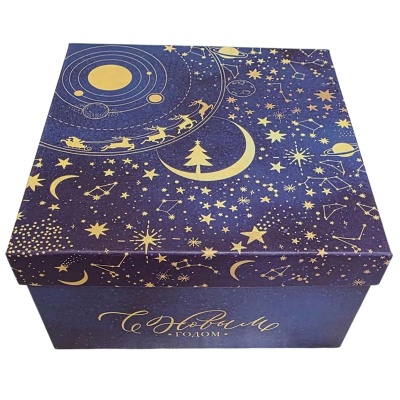 Коробка "Космос" 18*18*10 см, 4992033/3  - фото