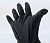 Перчатки из черн.нитрила б/прис. L (100шт)(10) ндс 10% Черный - фото
