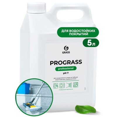 ГрассМоющ.ср-во Prograss (канистра 5кг) арт.125337 Зеленый - фото