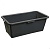 Таз прямоугольный строительный 40л Черный - фото