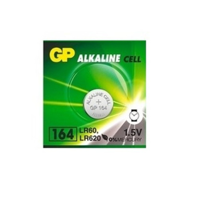 Элемент питания GP 164FRA-2C10 (250/5000) Alkaline пугович., LR60 (G1,164) BL1/10 отрывной блок  - фото