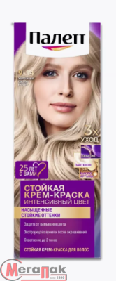 Крем-краска для волос ПАЛЕТТ Жемчужный светло-русый  тон 9-14  - фото