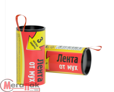 Лента от мух, в шоубоксе, 100 шт, NO name /400/100, IFR100NO  - фото