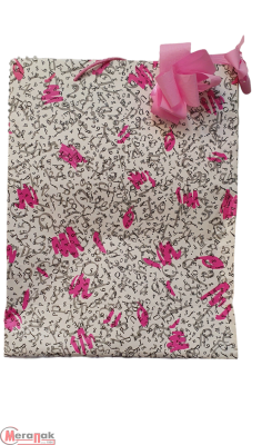 Пакет бумажный MPLUS REAL MOOD 270x120x350 /PAP-Pa10 nastro Paper  mm 35 d.95mm n.8 pet MARRONE 16282771080 1628/80 1шт  - фото
