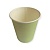Стакан бумажный 250мл для горячего цвет Лайм D80 50шт Зеленый - фото