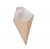 ТЦ25штКоробка карт 200*80*260 ECO CONE L Коричневый - фото