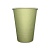Стакан бумажный 350мл для горячего цвет Лайм D90 50шт Зеленый - фото