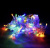 Электрогирлянда-конструктор "Занавес" VEGAS 24V, 96 разноцветных LED ламп, 6 нитей, прозрачный провод, 1*2м/32/4, арт. 55093 Электрогирлянда-конструктор "Занавес" VEGAS 24V, 96 разноцветных LED ламп, 6 нитей, прозрачный провод, 1*2м/32/4, арт. 55093 Разноцветный - фото