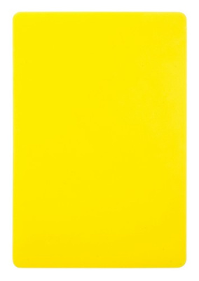 Доска разделочная, полиэтилен, 60*40*2см, желтая YZ-L6040Y Желтый - фото