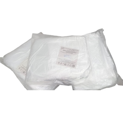 Пакет 18*8*50 (26*50) HDPE бирка (10) Прозрачный - фото