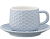 Чайная пара Marshmallow, 300 мл, голубая, арт. LJ000078 Голубой - фото