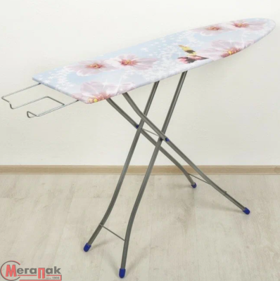 Доска гладильная Nika «Белль-Юниор 1» 111×34,5 см, высота 70-80 см, цвета микс, 798852 Микс - фото