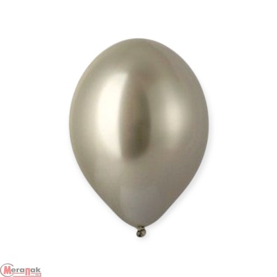 Шар латексный BELBAL (14''/36см) В 105/610 Хром Glossy Champagne 1 шт (1) Шампань - фото
