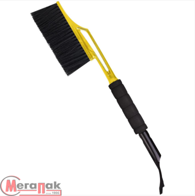 Щетка для снега Techno со съемным скребком, 58 см, cosmic yellow SC800810029  - фото