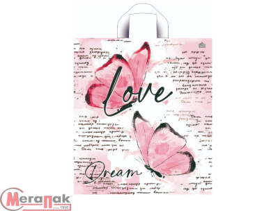 Сумка-пакет Р с петлевой ручкой 42*38 Love Dream 1/50 Разноцветный - фото
