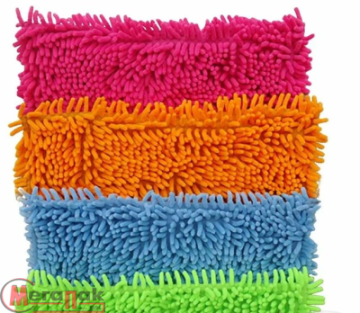 Насадка МОП "CHENILLE", 42х13 см., микрофибра, красный, Masterclean(24 шт.), арт. Т2040  - фото