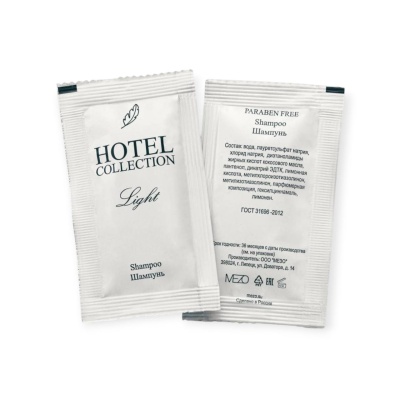Шампунь, саше 10 гр ( Коллекция Hotel Collection ), арт. 2469 1/50 Белый - фото