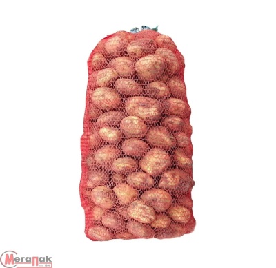 Мешок сетчатый 40*60 красный 1/100 (20кг) Красный - фото