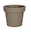 Кашпо LOFT 95литров OLA DOM, мокко, арт. ЦБ-00001713 Мокко - фото