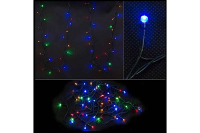 Электрогирлянда светодиодная LED60-3-MC., многоцветная 60 LED 3м 8 режимов, арт. 101517 Разноцветный - фото