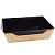 Коробка 500 мл 140/164*105/115*45 OSQ OpSalad 500 Black Edition (50/600) Коричневый - фото