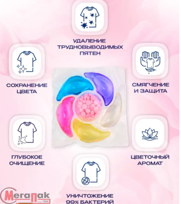Капсулы ромашка Evershine, 30шт в стеклянной банке  - фото