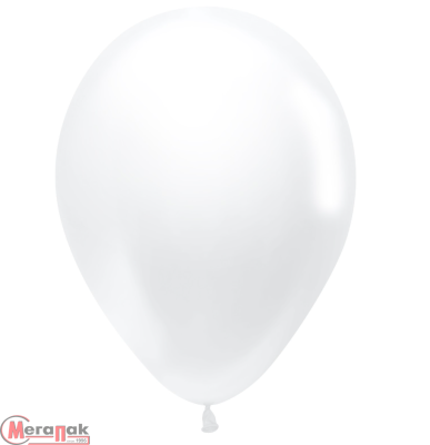 Шар латексный Sempertex (12''/30см) Белый (005), пастель, 1 шт. (1), Воздушные шары Белый - фото