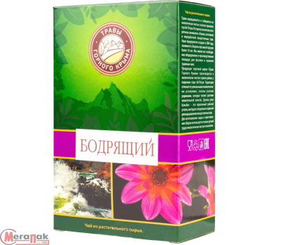 Чай травяной "Бодрящий", "Наш чай", кор. 100 гр  - фото