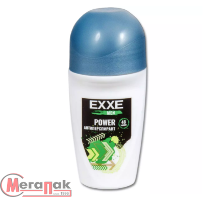 Мужской дезодорант антиперспирант EXXE MEN POWER, 50 мл (ролик) С0007376  - фото