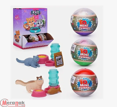 Игра питомец "Кошечка" в коробке, 8910-E22  Разноцветный - фото