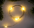 Гирлянда «Нить» 2 м роса, IP20, 20 LED, 3 режима, батарейки AG13х3 (в комплекте), теплый белый  - фото