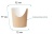 Коробка для снеков 92(75)*97 OSQ SNACK BOWL M (10шт) Коричневый - фото