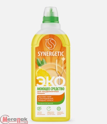 Средство для посудомоечных машин "Synergetic " 1,0л, арт. 102101/8  - фото