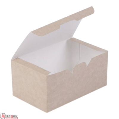 Коробка 115*75*45 OSQ Fast Food Box S (25шт) Коричневый - фото
