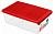Контейнер для продуктов "Asti" прямоугольный 1,05л (красный), арт. 221100206/03 Красный - фото