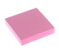 Бумага для заметок с клеевым краем РОЗОВАЯ пастель,  51х51 мм, 100л ЗБ-4584 (12) Prof-Press Розовый - фото