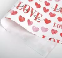 Бумага глянцевая в листах "LOVE", 70 × 100 см  - фото