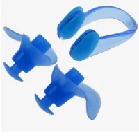 Беруши для плавания + зажим для носа, силикон, цвета микс 4136113 (1200) Onlytop Микс - фото