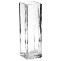2584 Квадратная ваза Олень -170 Прозрачный - фото