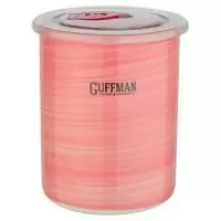 Керамическая банка с крышкой Guffman маленькая, розового цвета 002 Розовый - фото