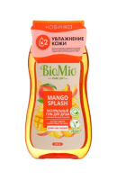 BioMio. Натуральный гель для душа с экстрактом Манго, 250мл (12)  016.44500.01 Оранжевый - фото